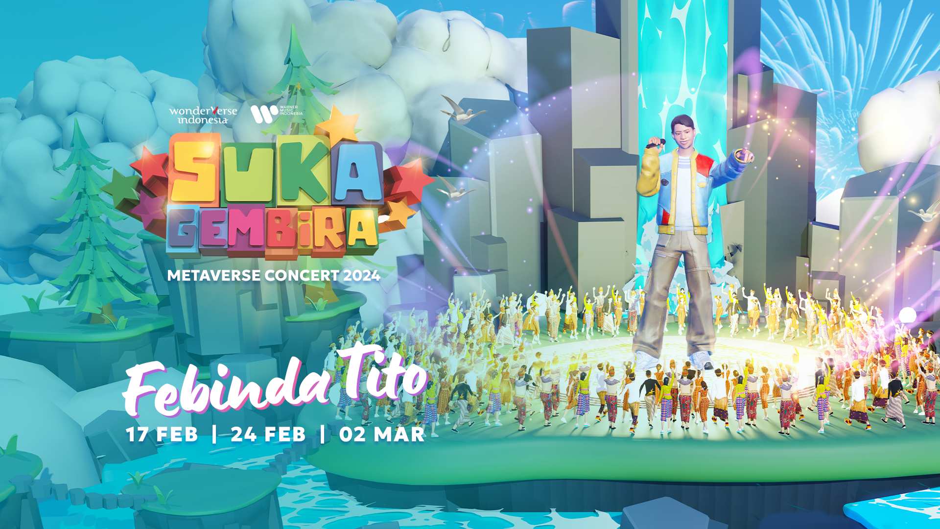 Cara Bergabung untuk Nonton Konser Metaverse Suka Gembira